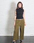 Pleats Bottoms 2 in Rock Reef Green by Homme Plissé Issey Miyake-Homme Plissé Issey Miyake-Idlewild-Cincinnati