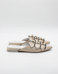 Pointed Toe Flat in White by I.N.K-I.N.K-Idlewild-Cincinnati