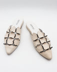 Pointed Toe Flat in White by I.N.K-I.N.K-Idlewild-Cincinnati