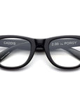 Porgy Backstage Readers in Gloss Black by Caddis-Sunglasses-Caddis Eyewear-Idlewild