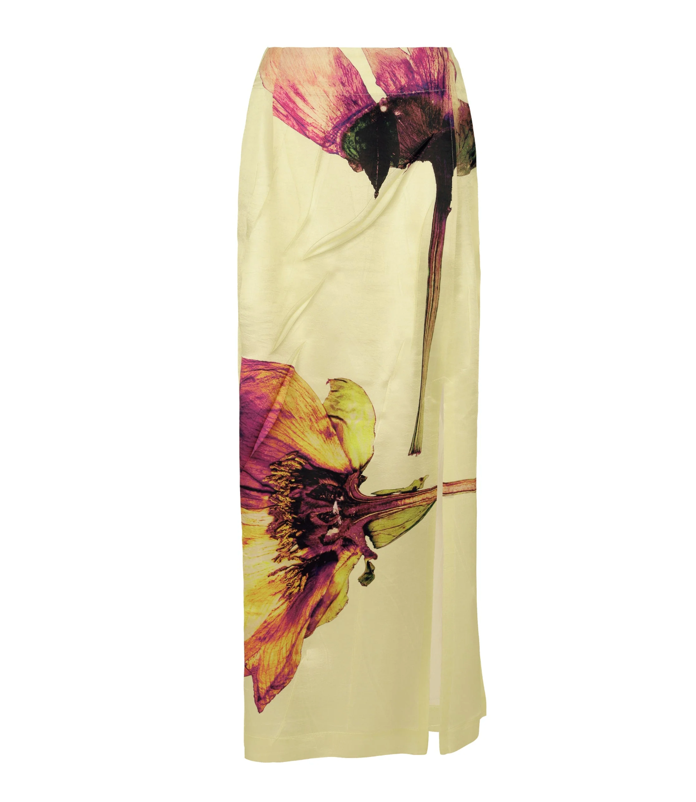 ISSEY MIYAKE PRESSED FLORA プリーツスカート 芍薬 Pressed Flora Pleats Skirt in Peony by Issey Miyake