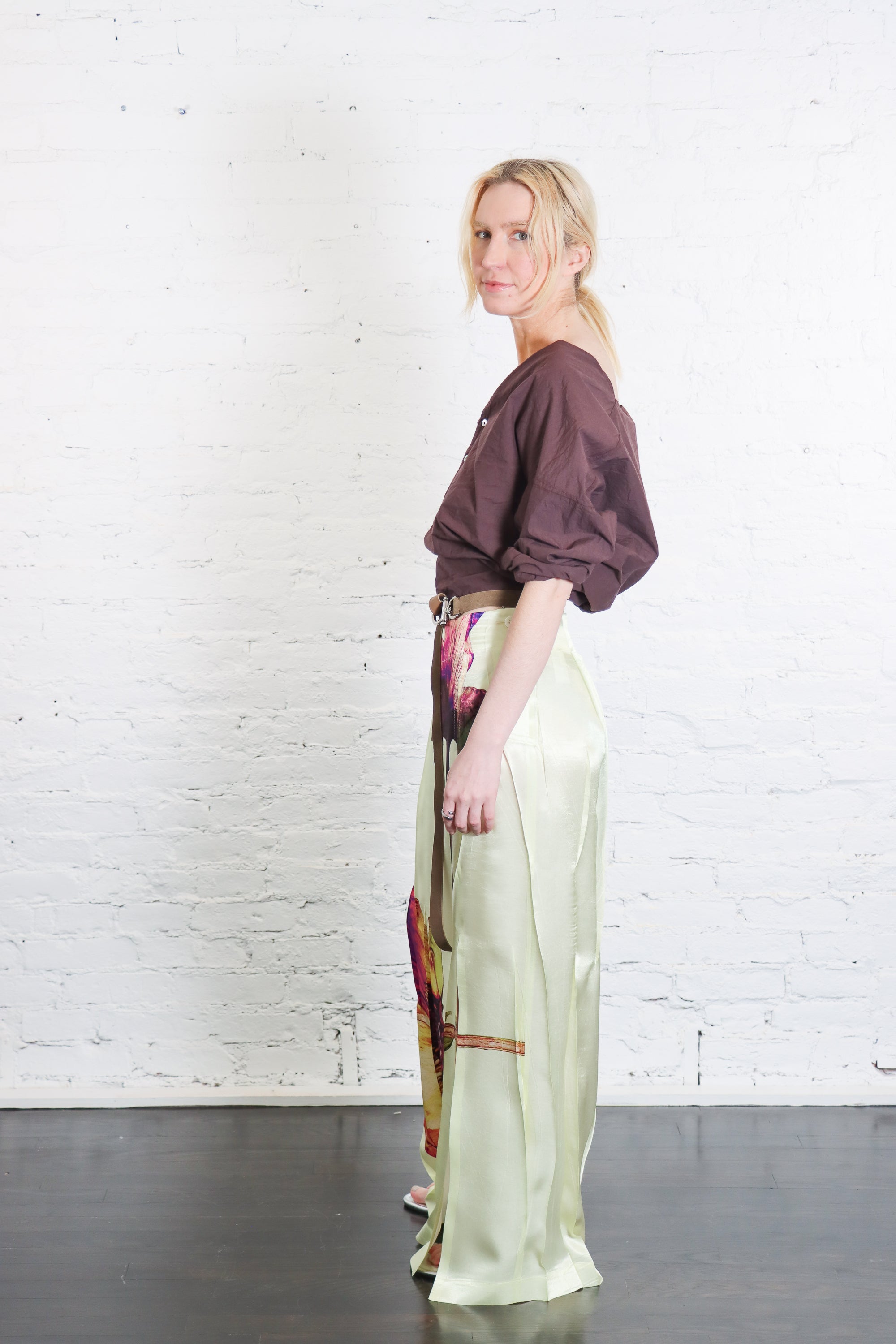 Pressed Flora Pleats Skirt in Peony by Issey Miyake-Issey Miyake-Idlewild-Cincinnati
