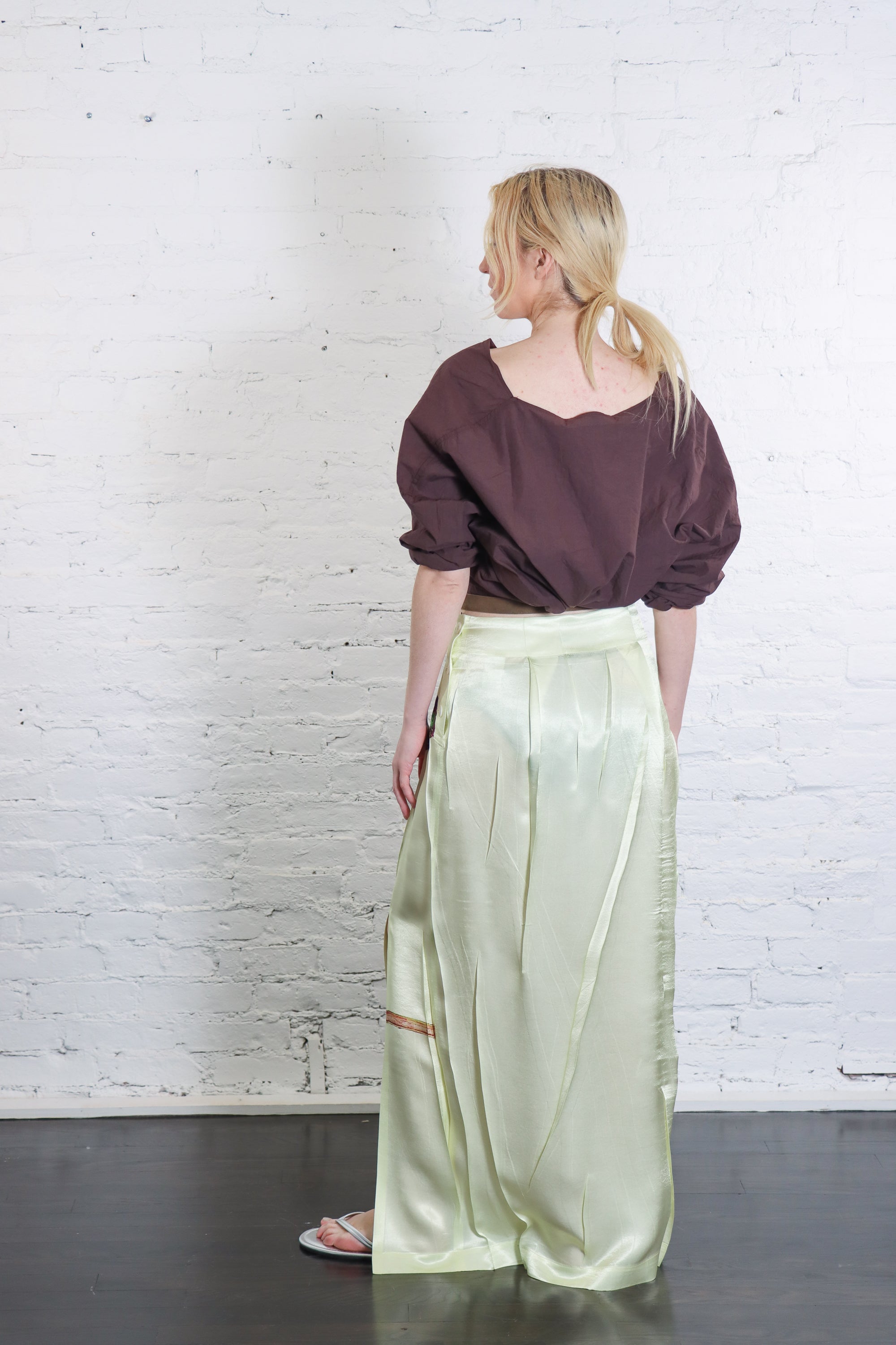 Pressed Flora Pleats Skirt in Peony by Issey Miyake-Issey Miyake-Idlewild-Cincinnati