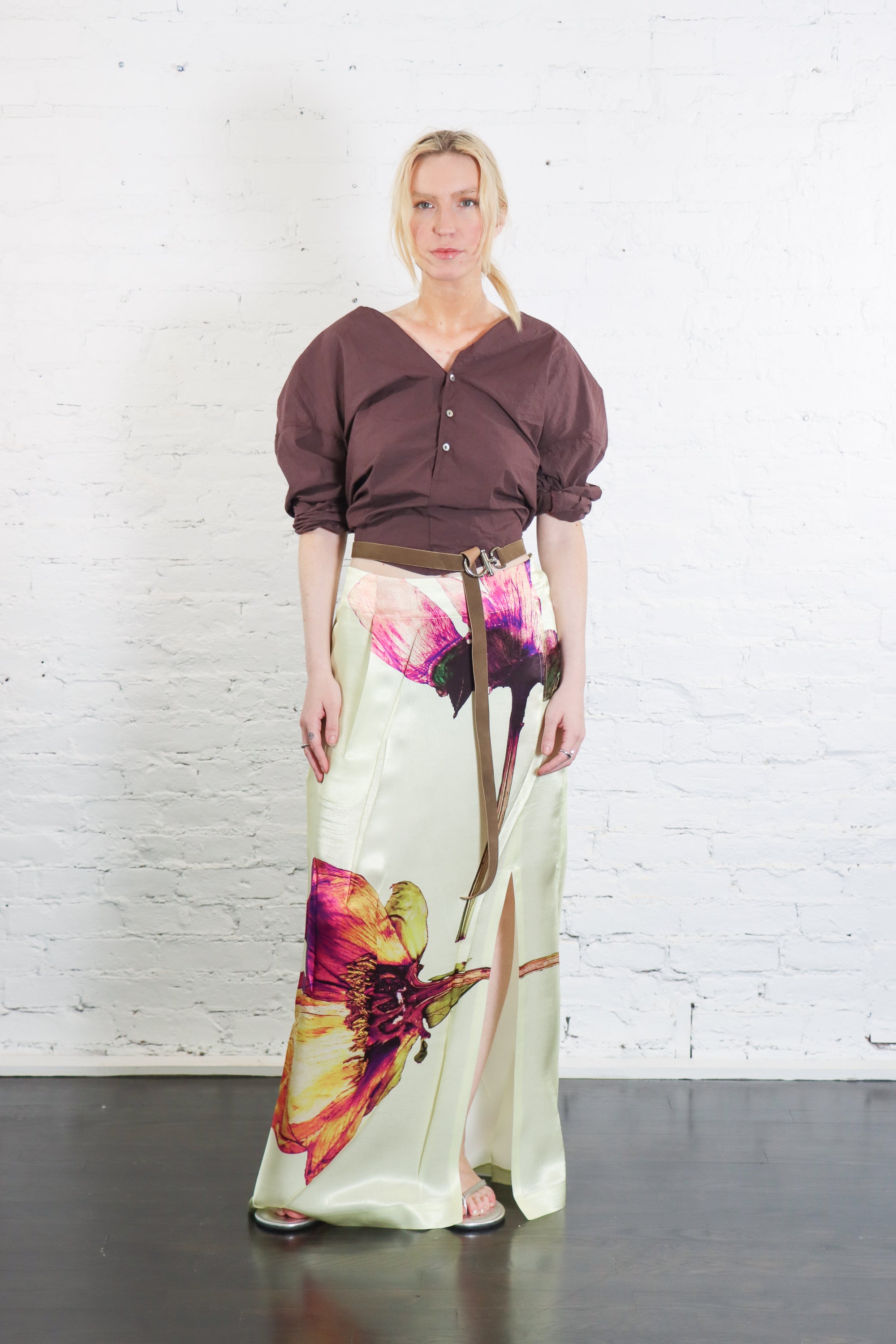 Pressed Flora Pleats Skirt in Peony by Issey Miyake – Idlewild