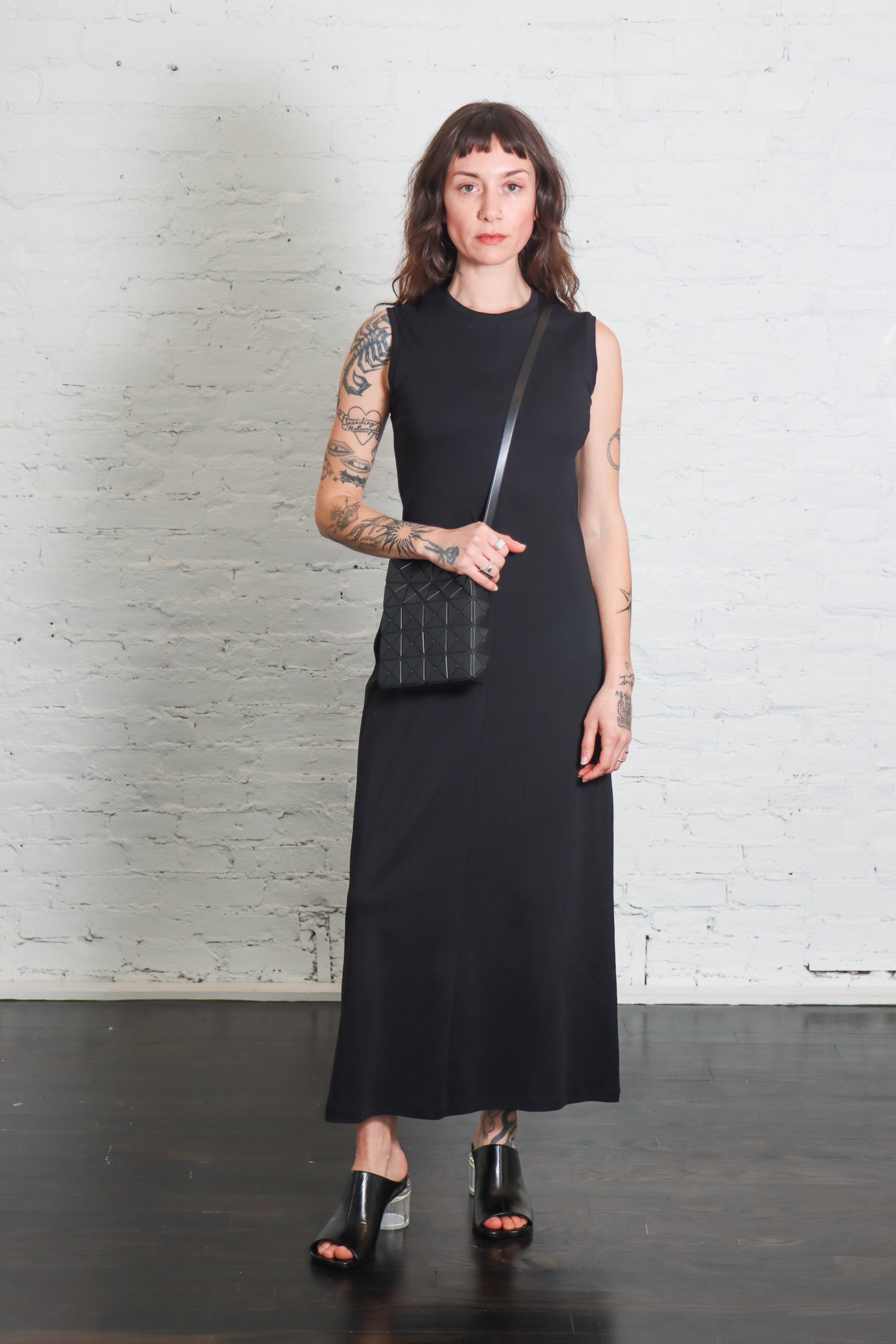 Prism Matte Crossbody Bag in Black by Bao Bao Issey Miyake-Bags-Bao Bao ISSEY MIYAKE-Idlewild