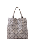 Prism Plus Tote in Gray Beige by Bao Bao Issey Miyake