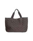 Quilted Crushed Tote in Espresso by Utility Canvas-Utility Canvas-Idlewild-Cincinnati