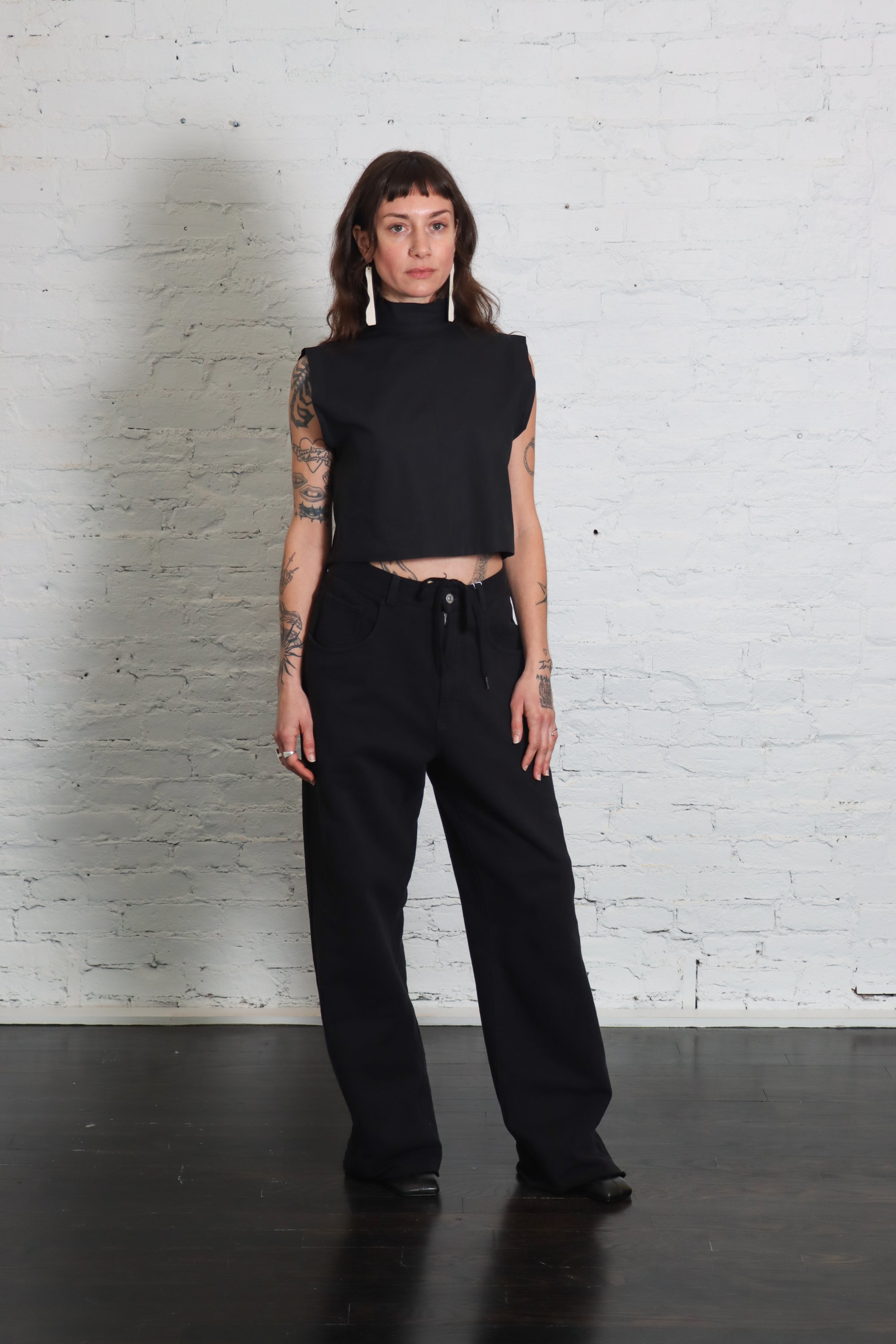 Rento Top in Black by Rachel Comey-Rachel Comey-Idlewild-Cincinnati