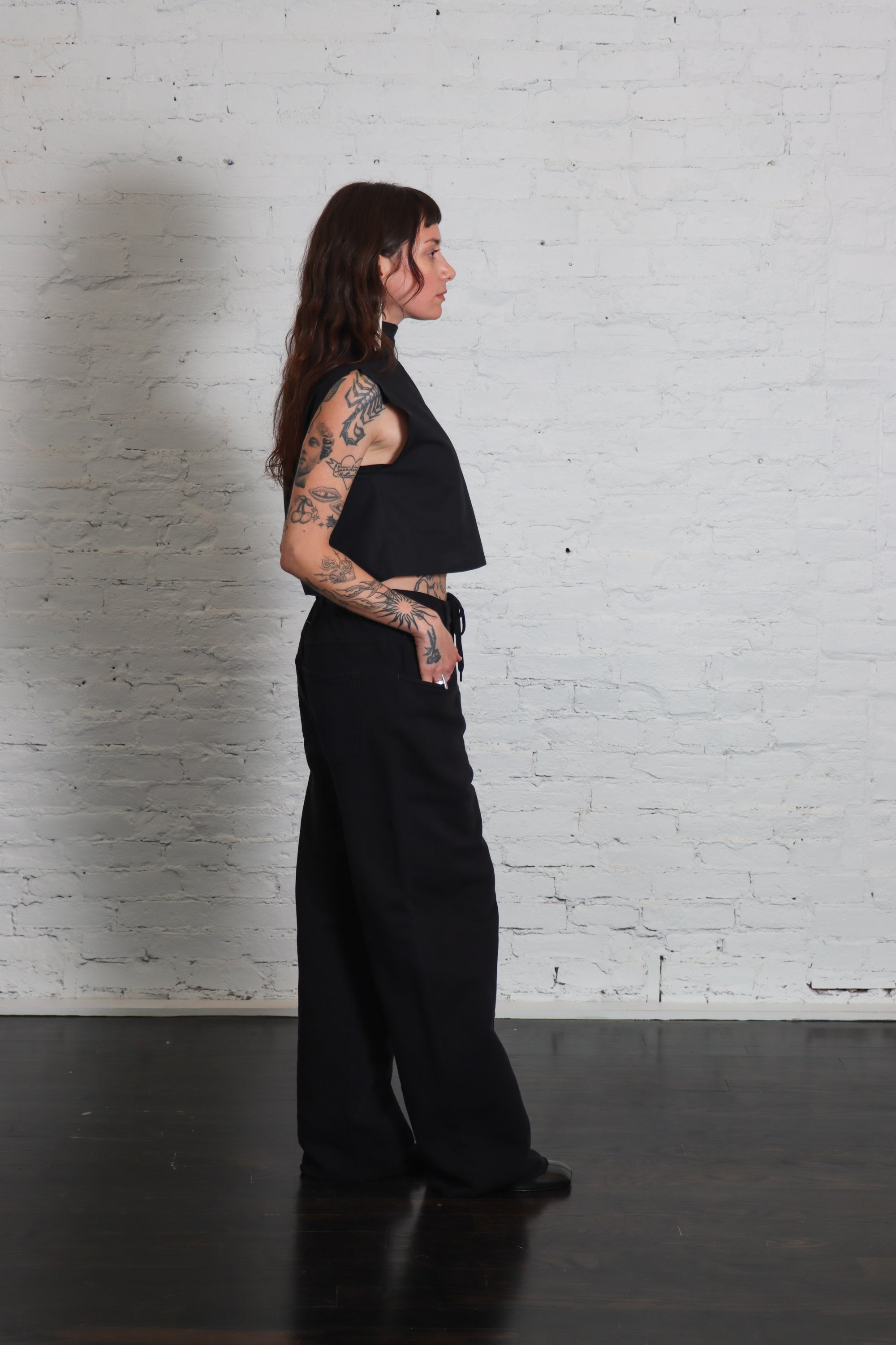 Rento Top in Black by Rachel Comey-Rachel Comey-Idlewild-Cincinnati