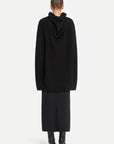 Rib Knit Cardigan Dress Jacket in Black by MM6 Maison Margiela-Sweaters-MM6-Idlewild
