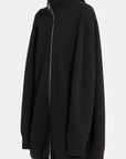 Rib Knit Cardigan Dress Jacket in Black by MM6 Maison Margiela-MM6-Idlewild-Cincinnati
