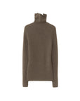 Rib Split Turtleneck in Cinder by Lauren Manoogian-Lauren Manoogian-Idlewild-Cincinnati
