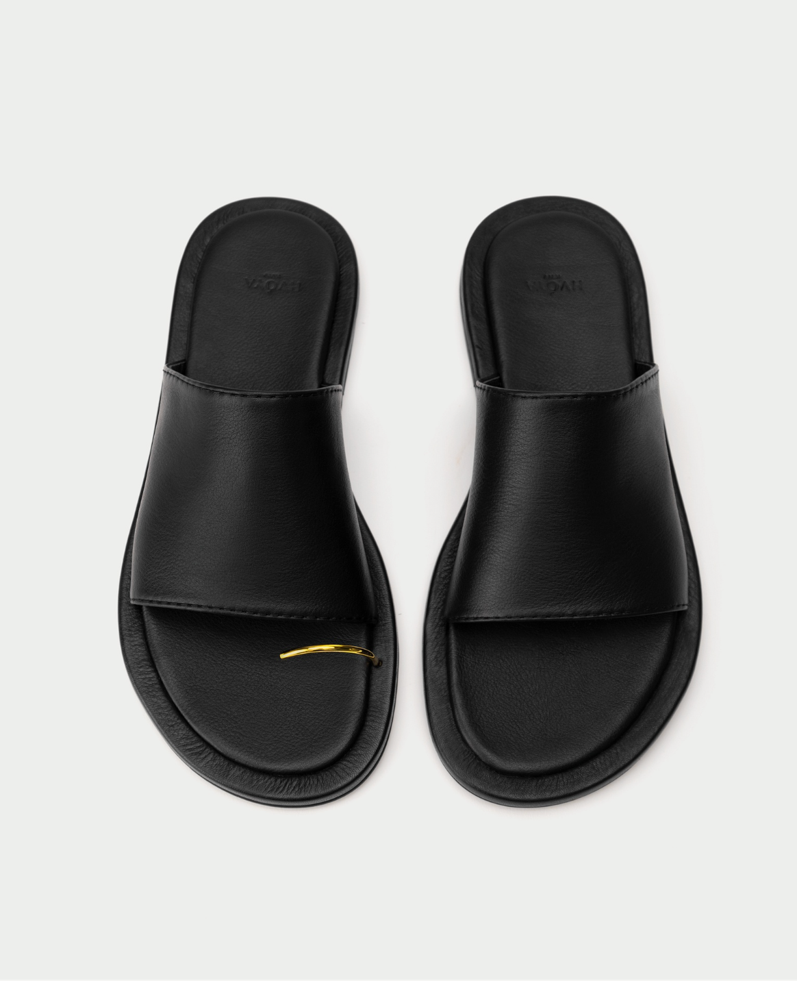 Ring Mule in Black by HVÓYA-Shoes-HVÓYA-Idlewild