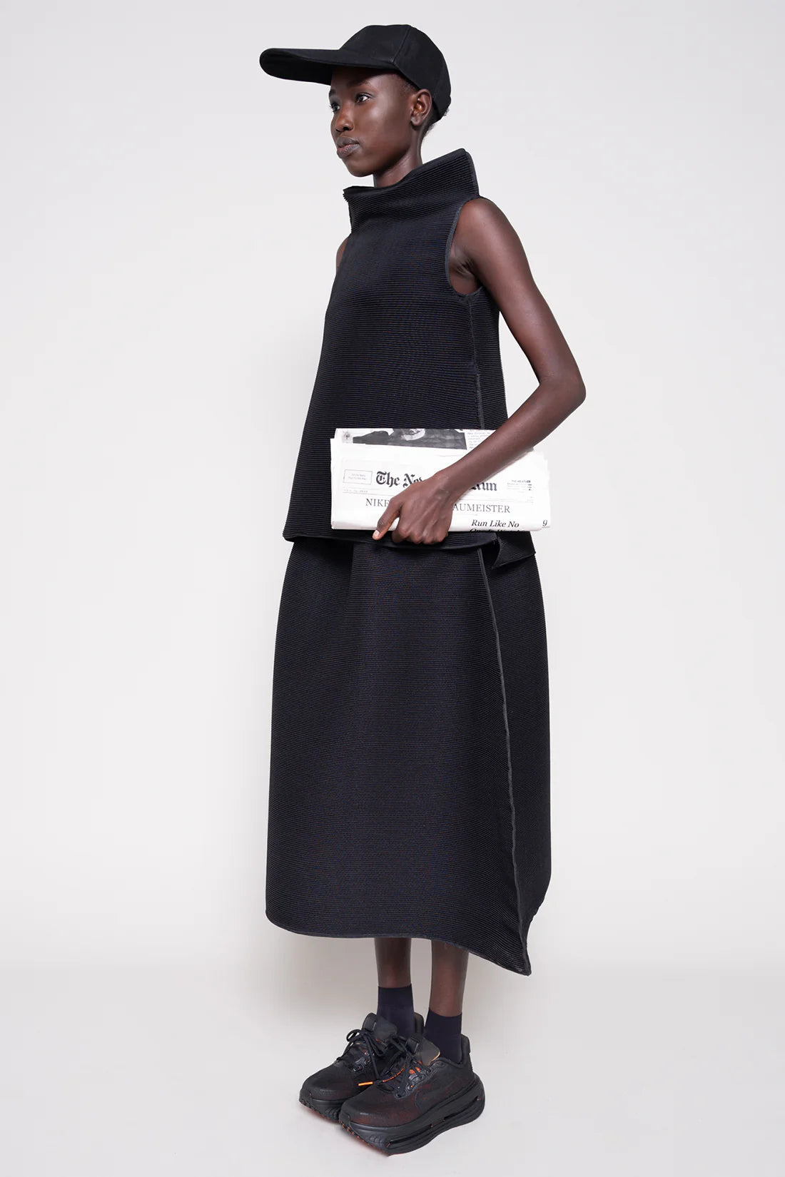 Ripple Skirt in Black by Melitta Baumeister-Melitta Baumeister-Idlewild-Cincinnati