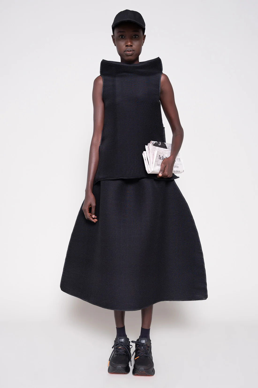 Ripple Skirt in Black by Melitta Baumeister-Melitta Baumeister-Idlewild-Cincinnati