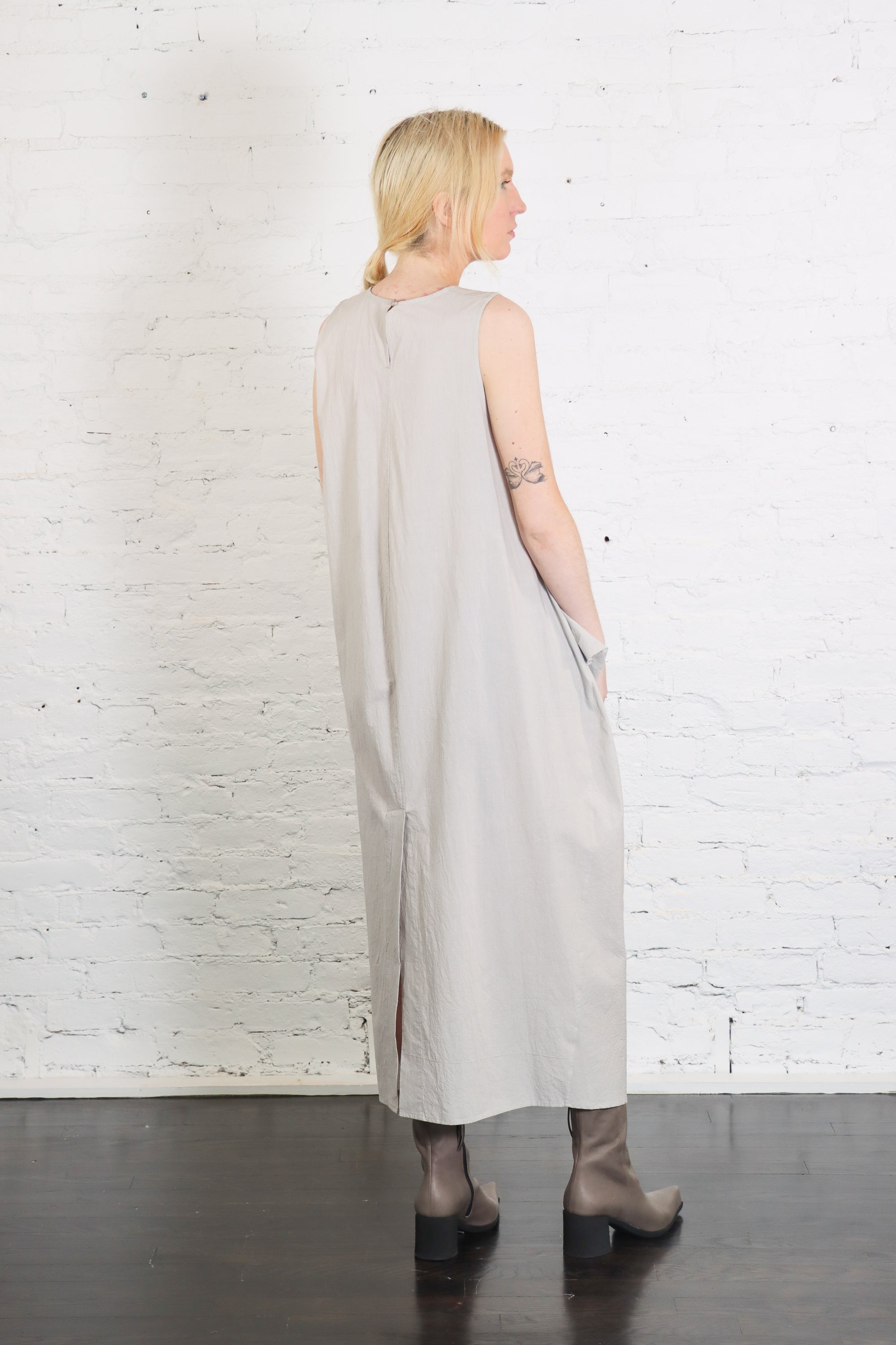 Ripstop Dress in Ash by Lauren Manoogian-Lauren Manoogian-Idlewild-Cincinnati