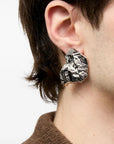 Rock Earrings in Polished Palladio by MM6 Maison Margiela-MM6-Idlewild