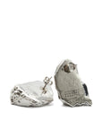 Rock Earrings in Polished Palladio by MM6 Maison Margiela-Jewelry-MM6-Idlewild