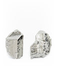 Rock Earrings in Polished Palladio by MM6 Maison Margiela-Jewelry-MM6-Idlewild