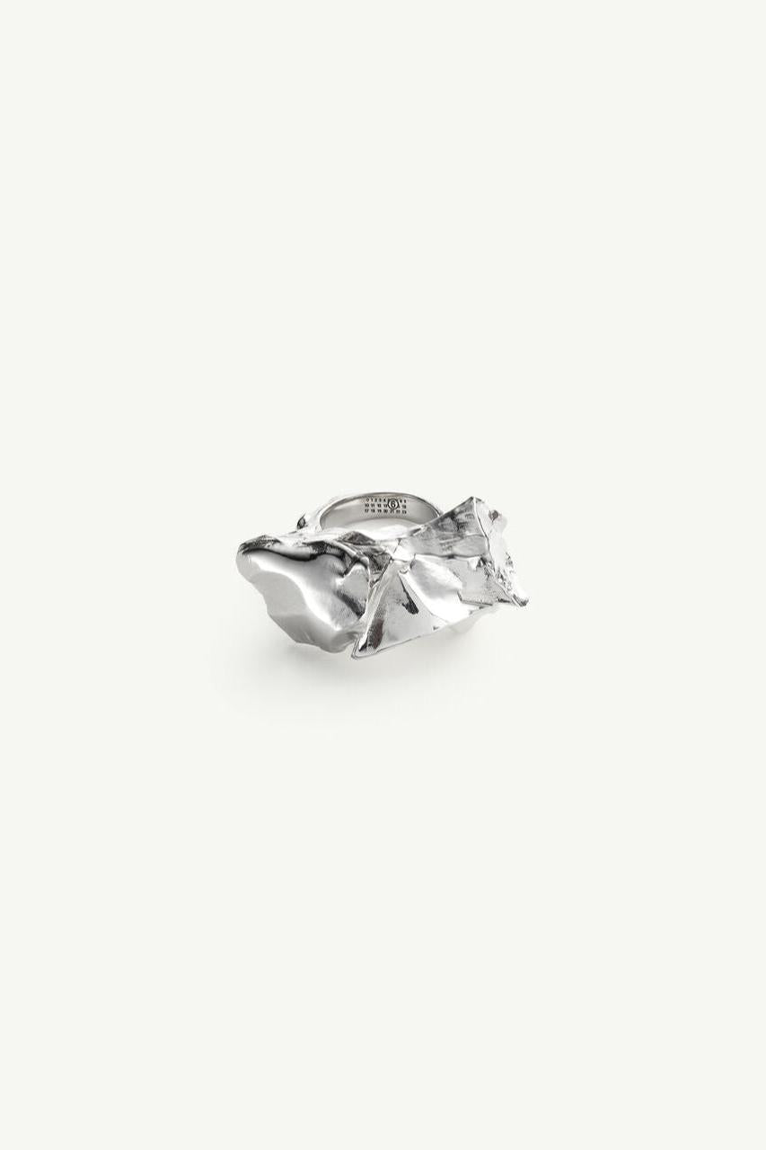 Rock Ring in Polished Palladio by MM6-MM6-Idlewild-Cincinnati
