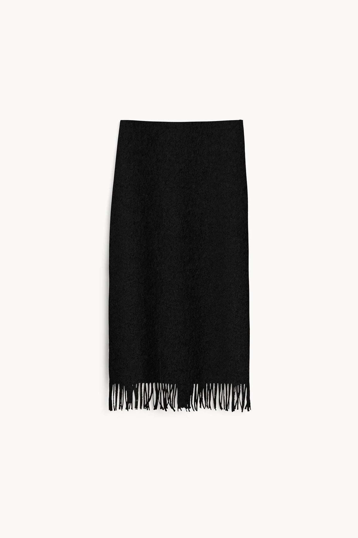 Blaine Fringe Skirt in Black by Rodebjer