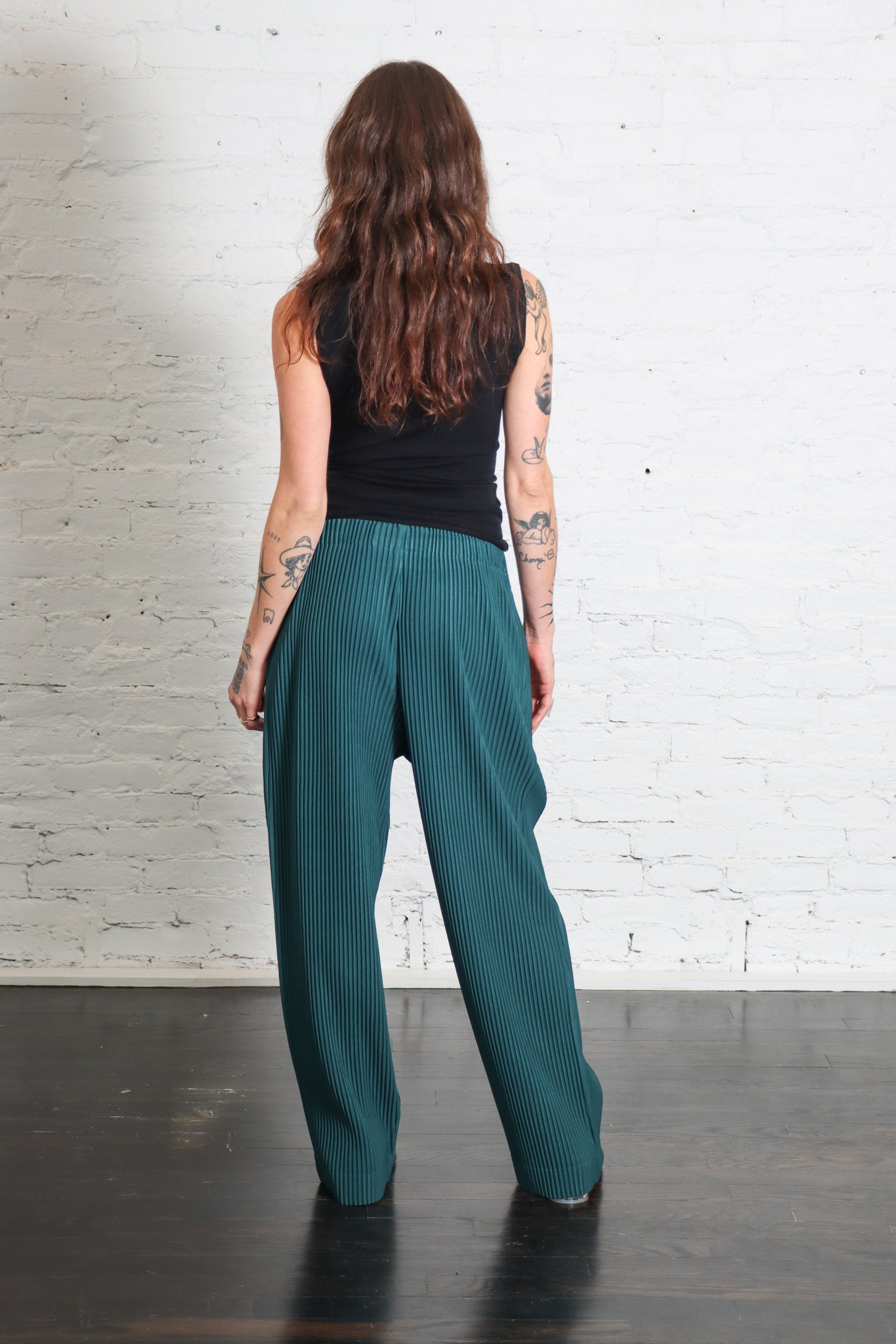 Roll Neck Tank in Black by 6397-6397-Idlewild