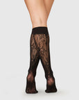 Rosa Lace Knee Highs in Black by Swedish Stockings-Swedish Stockings-Idlewild-Cincinnati