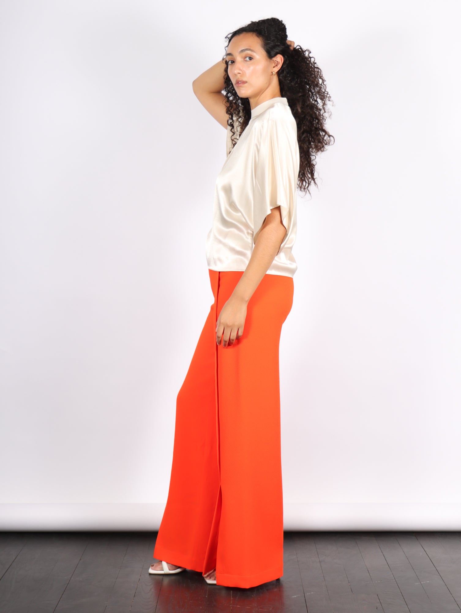 Rubin Pant in Cherry Red by Rodebjer-Rodebjer-Idlewild