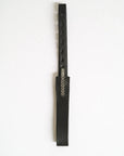 Multi-Hole Hook Belt in Black/Silver by Johnny Farah