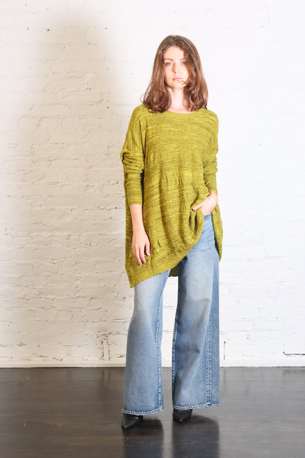 SER 1886 Pullover in Oil by Serien°umerica-Serien°umerica-Idlewild-Cincinnati