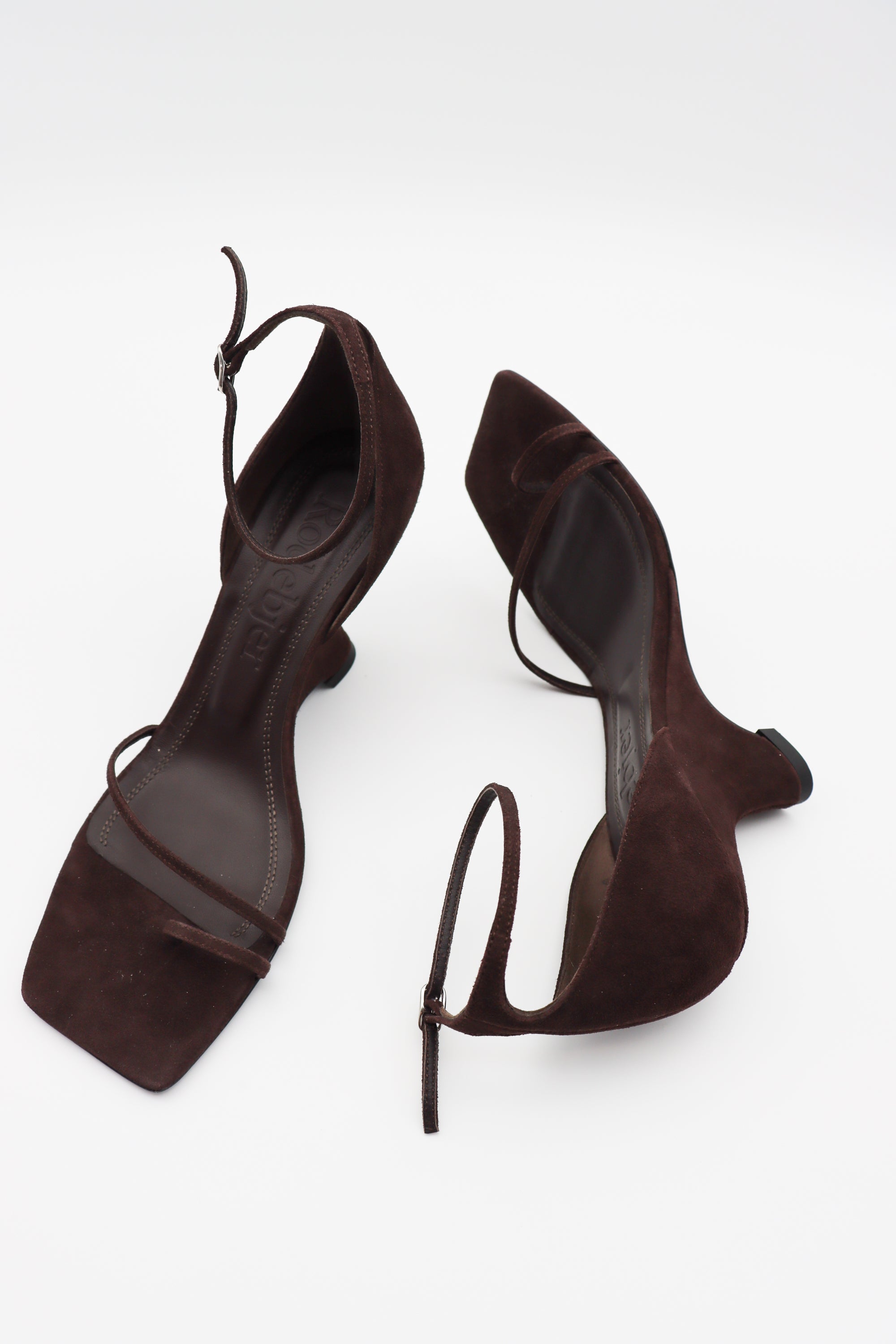 Samba Sandal Heel in Dark Brown by Rodebjer-Rodebjer-Idlewild-Cincinnati