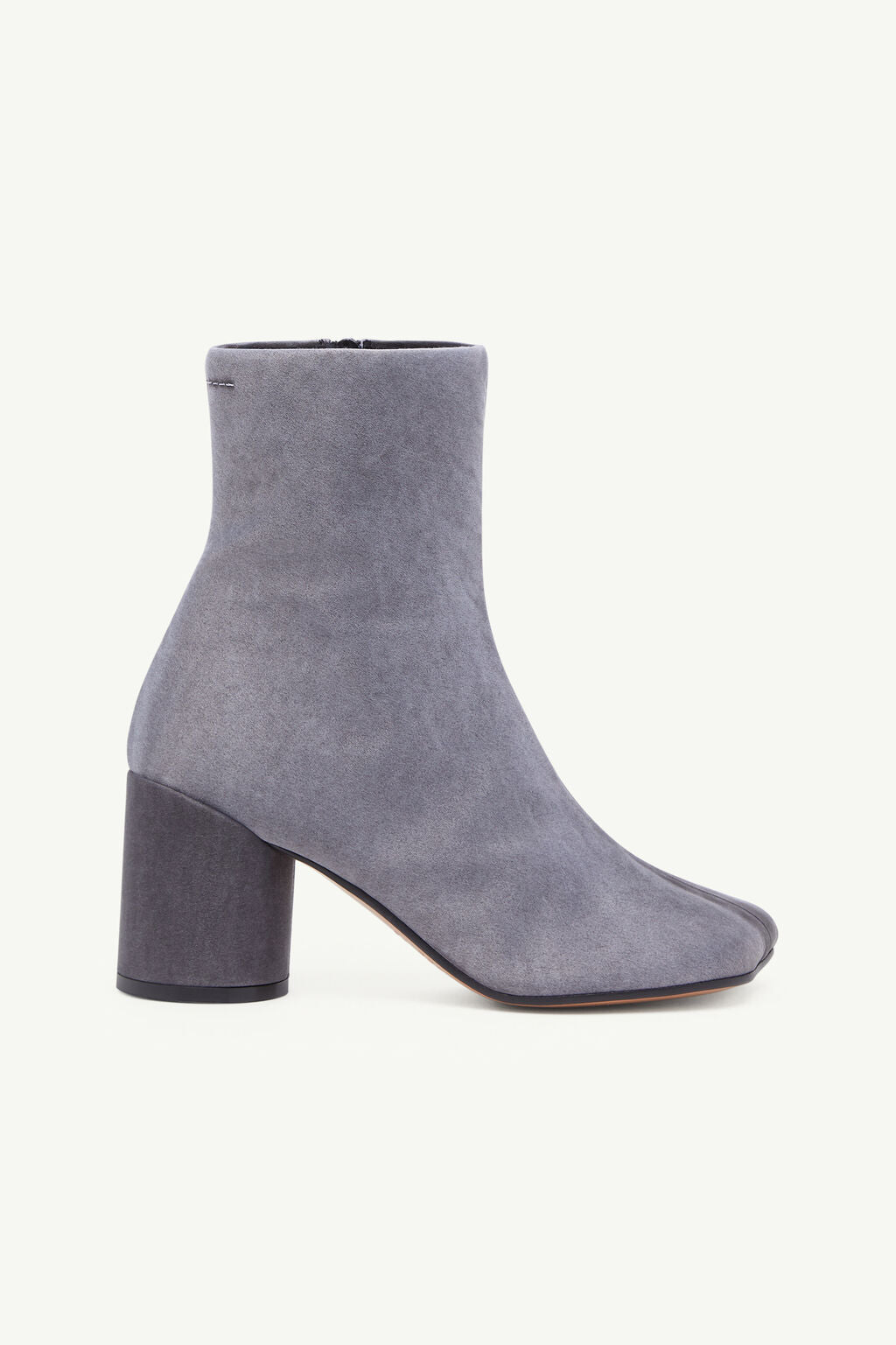 Satin Anatomic Ankle Boot in Grey by MM6 Maison Margiela-MM6-Idlewild-Cincinnati