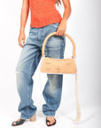 Savvas Shoulder Bag in Brown Paper by Dentro-Dentro-Idlewild-Cincinnati