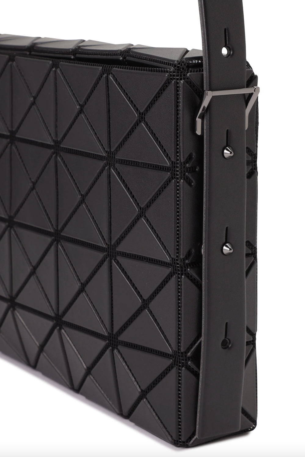 Oblong Bag in Matte Black by Bao Bao Issey Miyake
