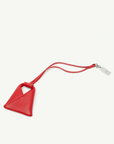 Japanese Bag Charm in Red by MM6 Maison Margiela