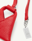 Japanese Bag Charm in Red by MM6 Maison Margiela
