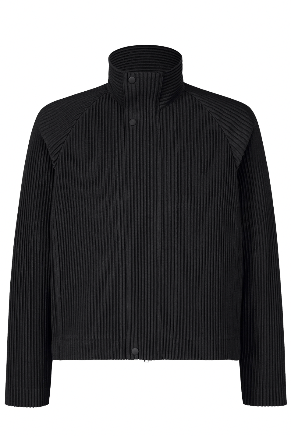 Tailored Pleats 1 Jacket in Black by Homme Plissé Issey Miyake