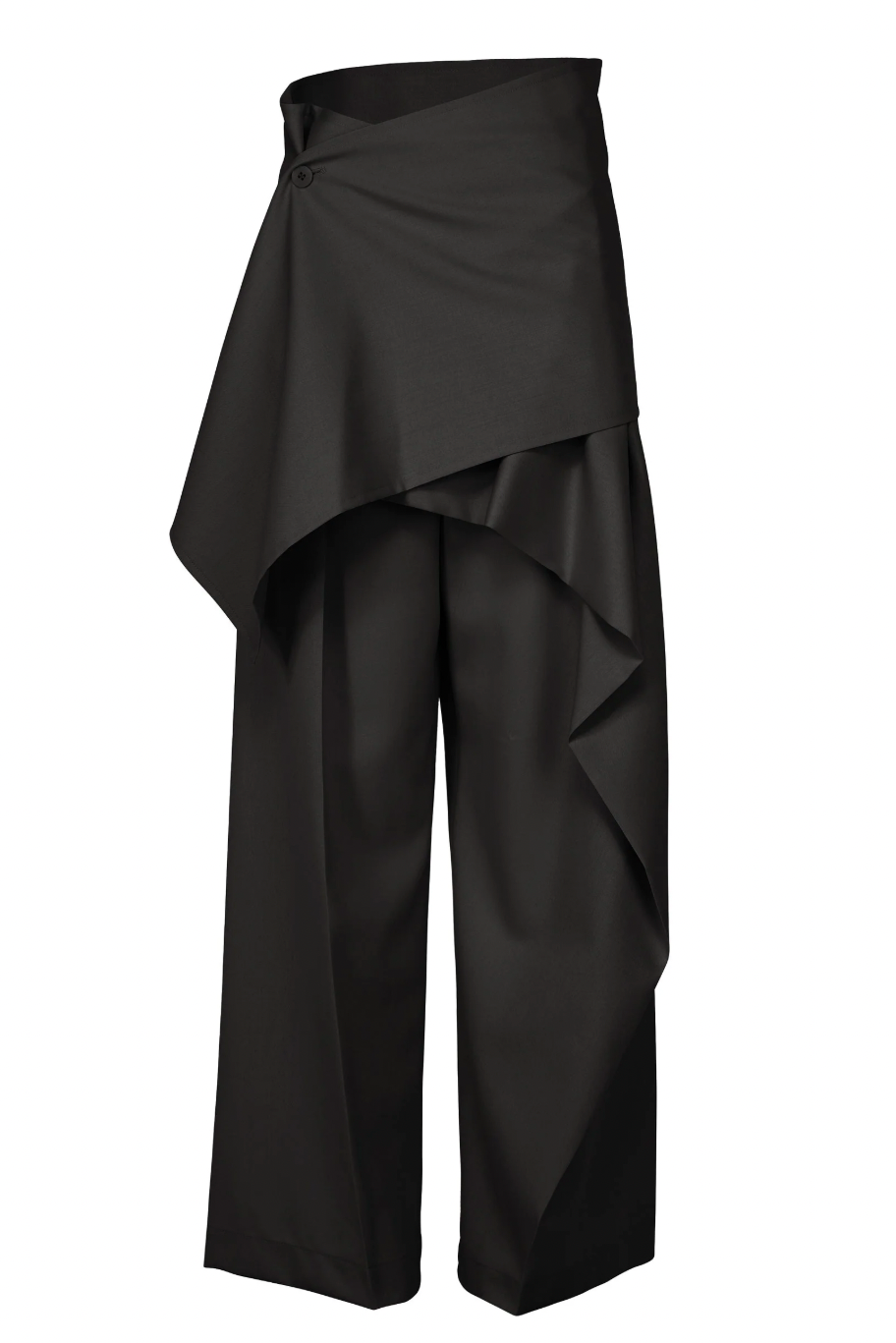 Lustrous Wool Pants in Black by Issey Miyake-Issey Miyake-Idlewild-Cincinnati