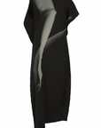 Hands of Lover Pleats Dress in Black-Hued by Issey Miyake