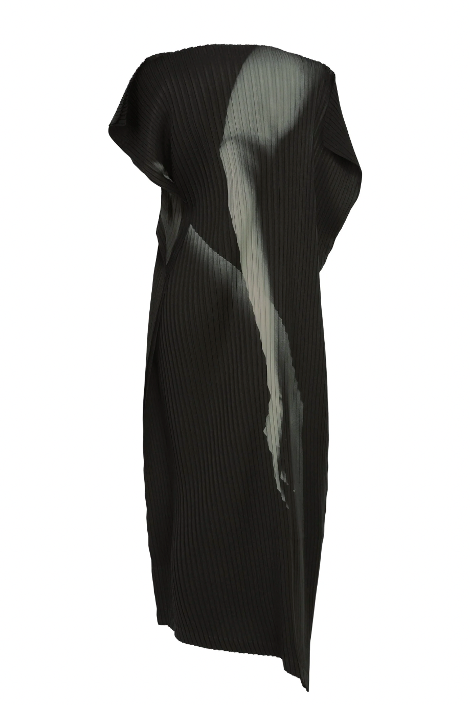 Hands of Lover Pleats Dress in Black-Hued by Issey Miyake
