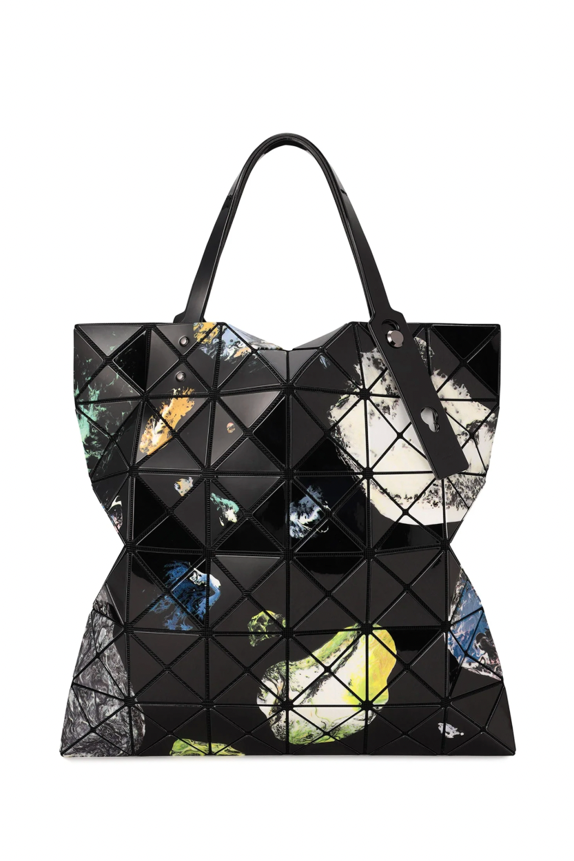 Cosmic Tote Bag in Black Base by Bao Bao Issey Miyake