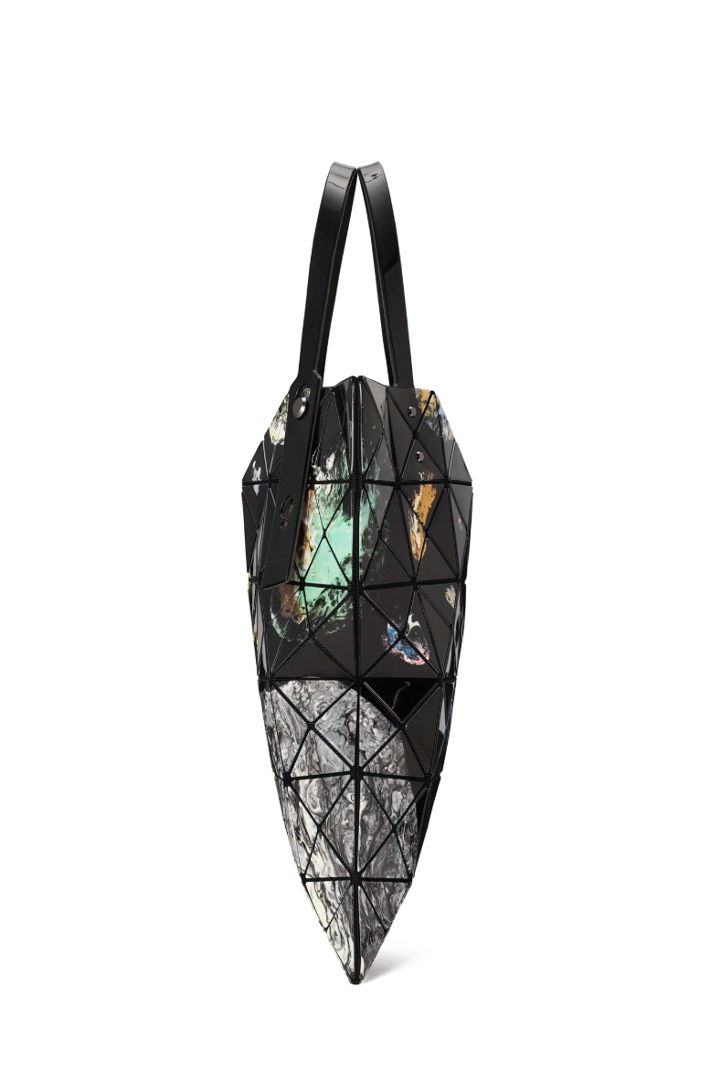 Cosmic Tote Bag in Black Base by Bao Bao Issey Miyake
