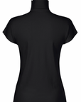 Cotton Baguette BK-68 Short Sleeve Top in Black by Issey Miyake-Issey Miyake-Idlewild-Cincinnati