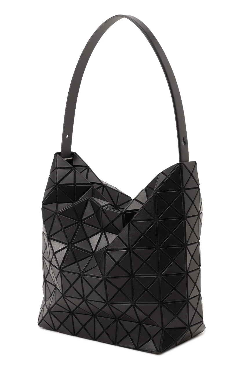 Valley Handbag - Large in Matte Black by Bao Bao Issey Miyake