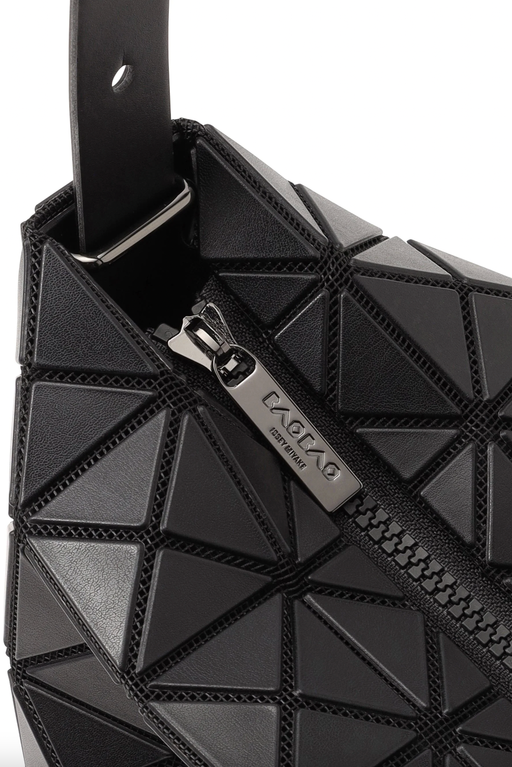 Valley Handbag - Large in Matte Black by Bao Bao Issey Miyake