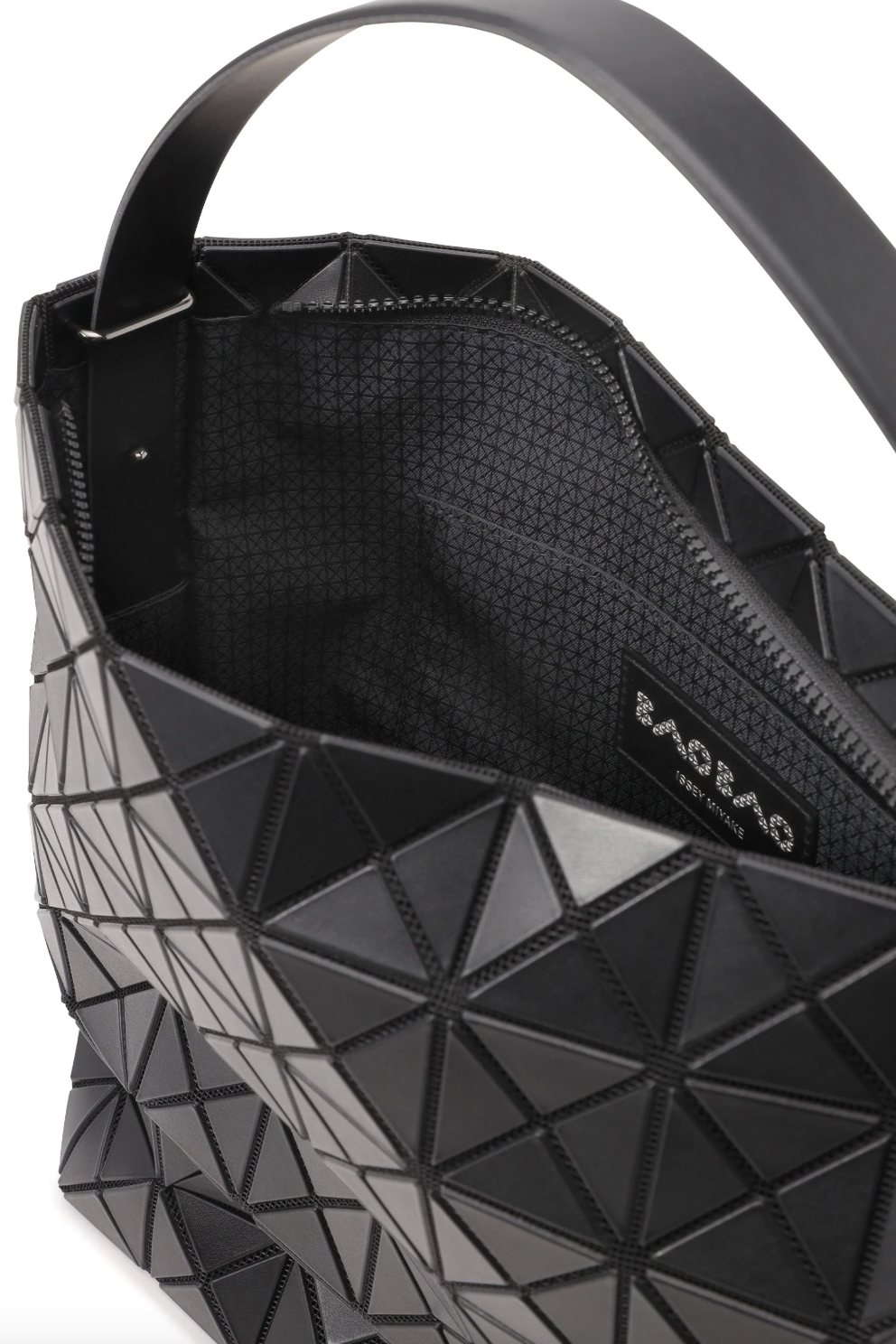 Valley Handbag - Large in Matte Black by Bao Bao Issey Miyake