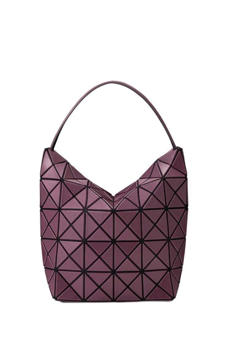 Valley Handbag - Small in Burgundy by Bao Bao Issey Miyake