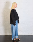 Scuba Mini Puff Top in Black by Planet-Planet-Idlewild-Cincinnati