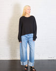 Scuba Mini Puff Top in Black by Planet-Planet-Idlewild-Cincinnati