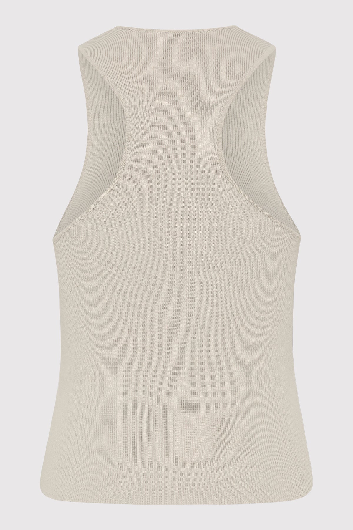 Sculpted Knit Top in Silver by St. Agni-Tops-St. Agni-Idlewild